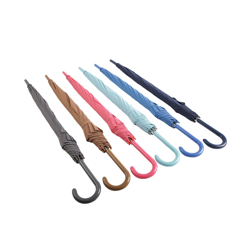 Tamnoplavi kišobran Palace Style Pongee Straight-0E6B0188