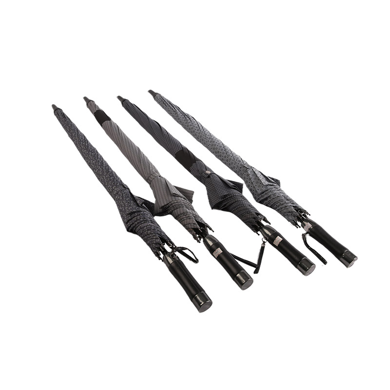 Stripe Business Can Be Automatic Pongee Straight kišobran-0E6B0233