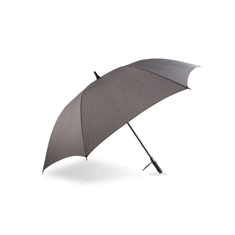 Stripe Business Can Be Automatic Pongee Straight kišobran-0E6B0233