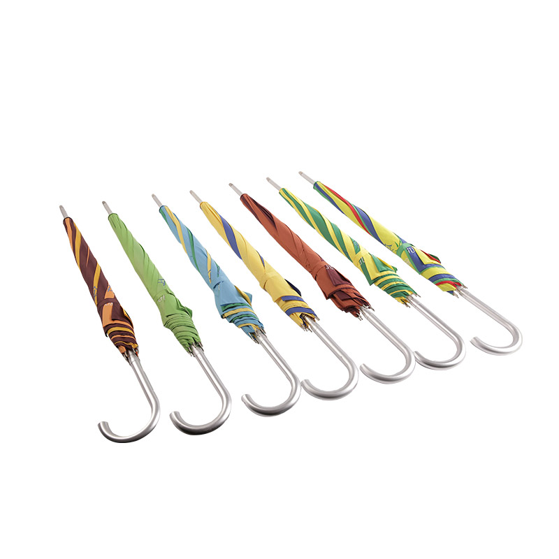 Trobojni ravni kišobran Vision Is Strong Pongee-0E6B0283