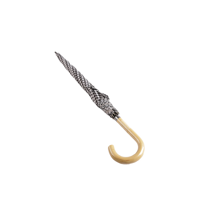 Čvrst i preokrenut Pongee ravni kišobran-0E6B0338