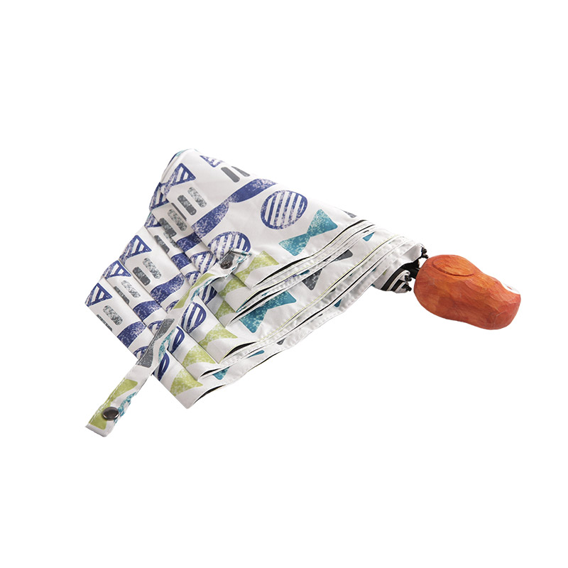 Leptir mašna Kružna kolokacija Pongee s premazanim trostrukim kišobranom-0E6B0454