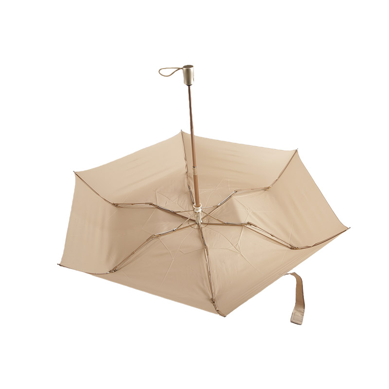 Apricot Atmosphere Pongee Trostruki kišobran-0E6B0465