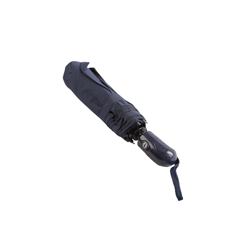 Pongee trostruki kišobran tamne boje otporan na kišu-0E6B0491