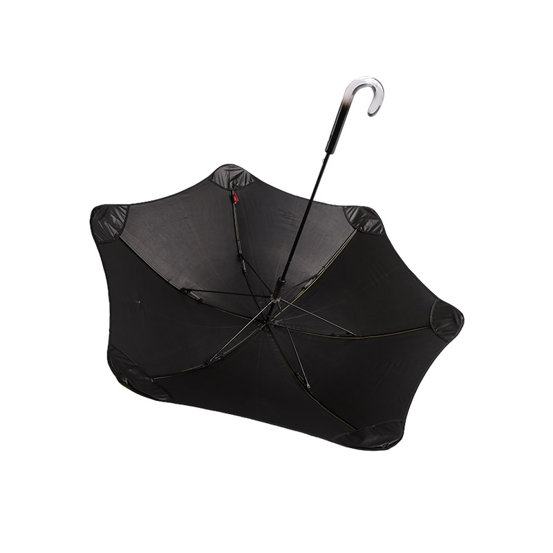 Jednostavan žuti nepravilni Pongee s obloženim dječjim kišobranom-0E6B0615