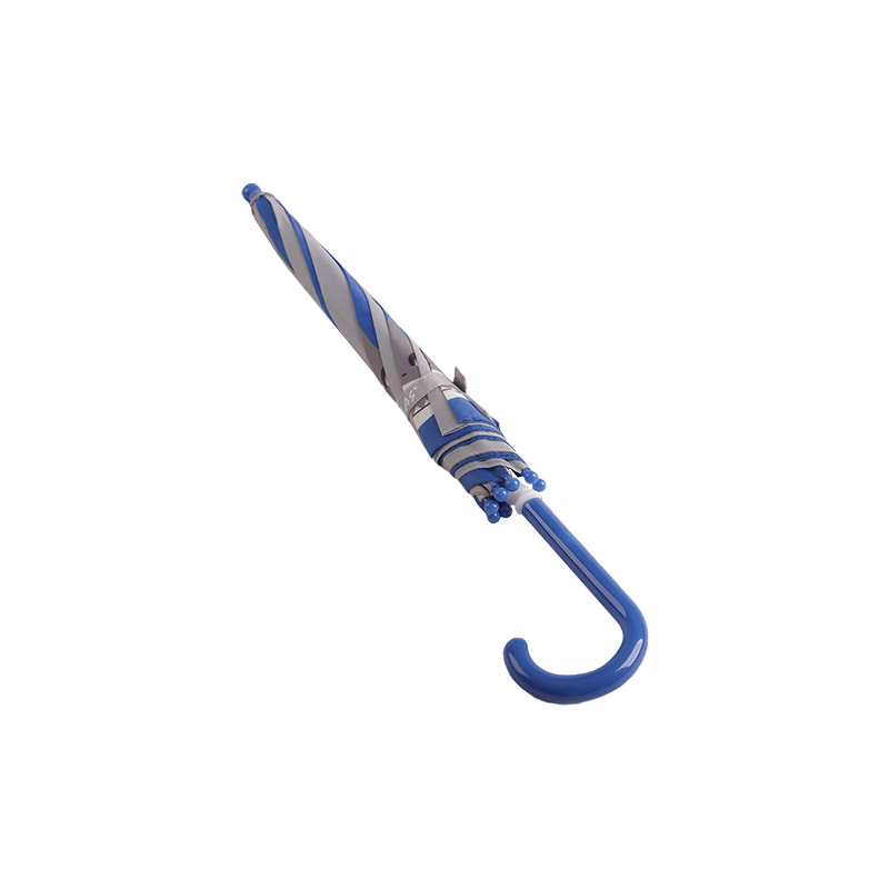 Dvobojni dječji kišobran s crtanim Shark Pongee-0E6B0649