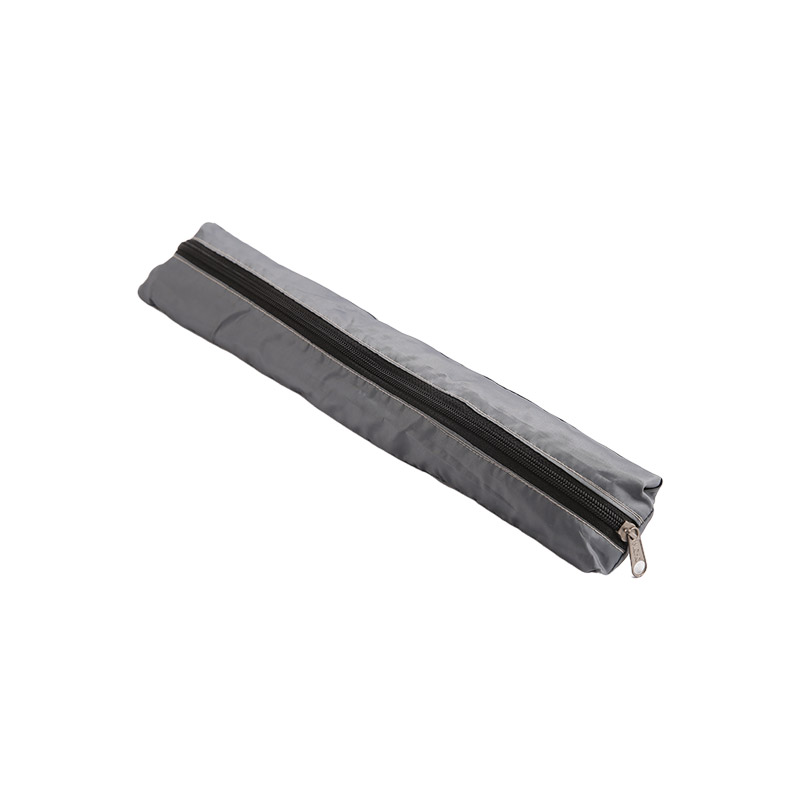 Jednostavni dvostruki kišobran od čistog srebra od metala-0E6B0782